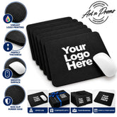 Custom Black Mouse Pads with Logo | Bulk Corporate Gifts