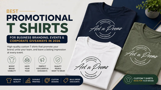 Best promotional t shirts for business branding, corporate events, and company giveaways in 2026