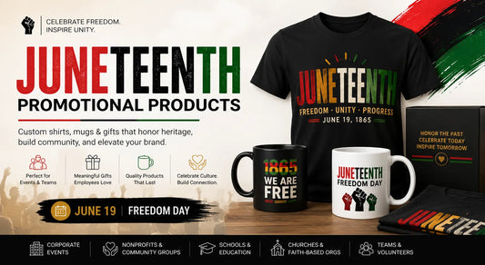Custom Juneteenth Promotional Products