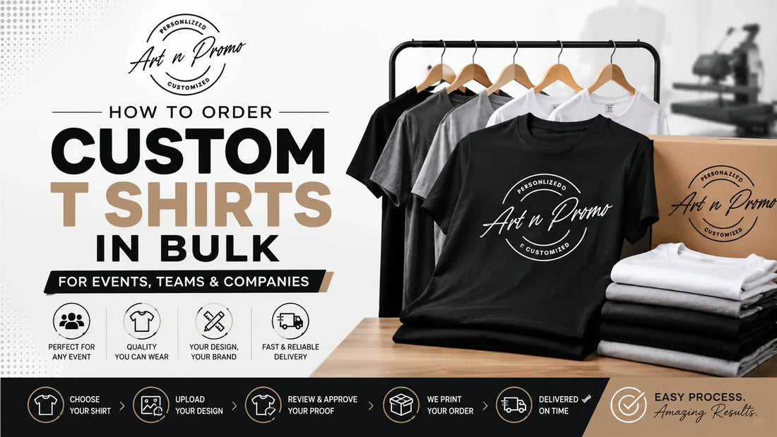 How to Order Custom T Shirts in Bulk for Business Events and Teams in the USA