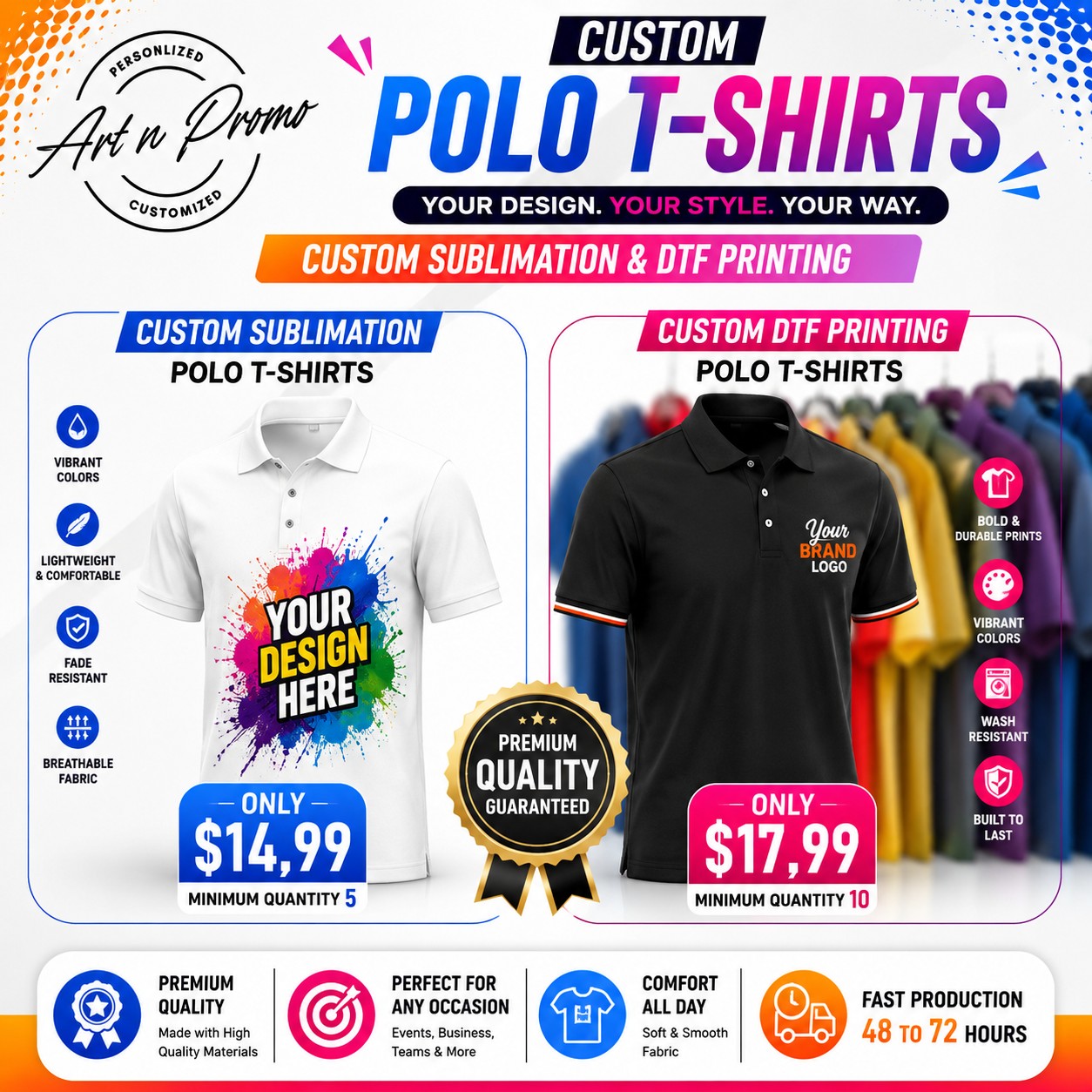 Custom Polo Shirts