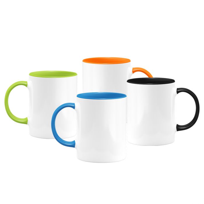 Colored Mugs Inside/Handle - 11OZ