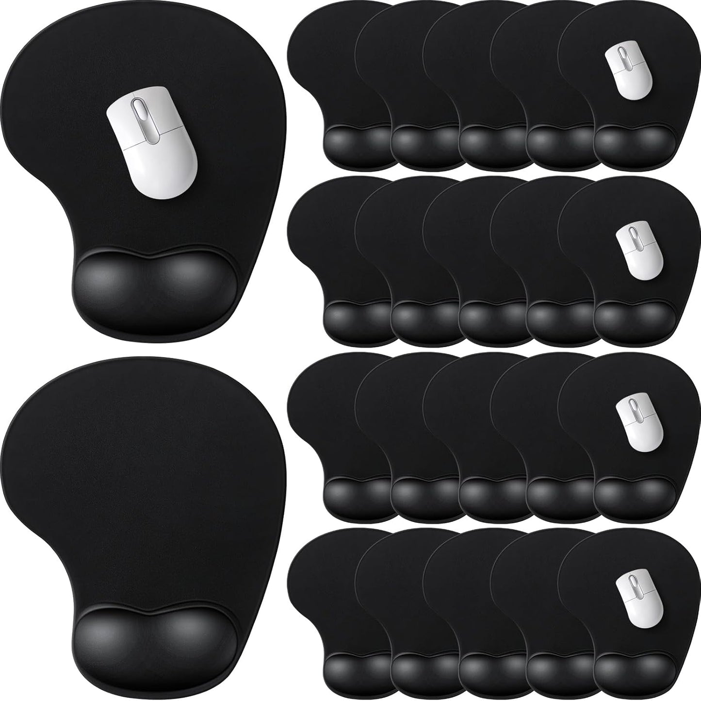 Custom Ergonomic Mouse Pad with Wrist Support | Bulk Corporate Use