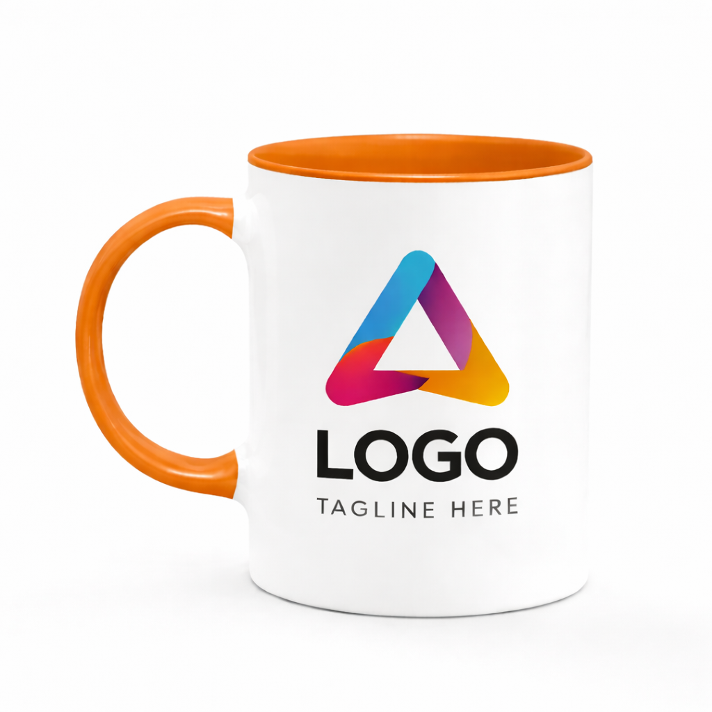 Promotional Orange Coffee Mug