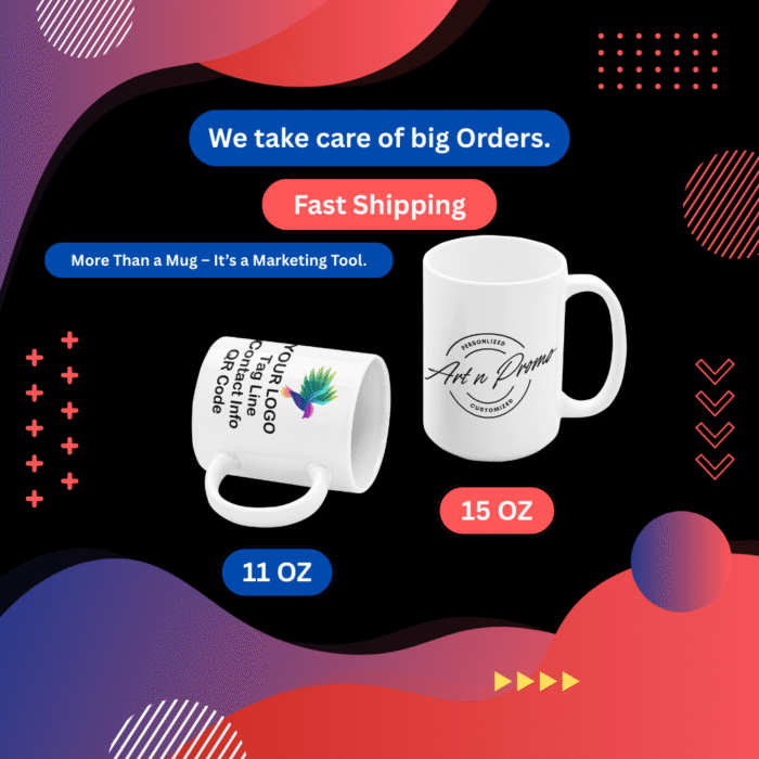 Bulk Custom Personalized Branded Mugs